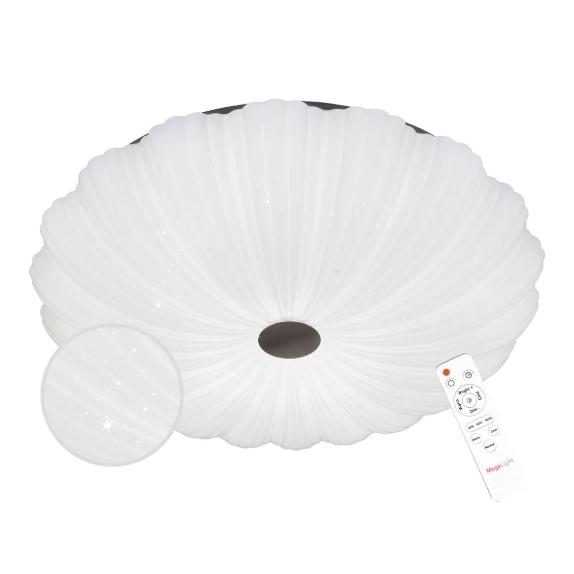LED-Deckenleuchte Shining Coral 24W