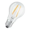 LED Gluehlampe E27 470lm 2.700K 40WErsatz warmweiss Filament klar 2er Pack