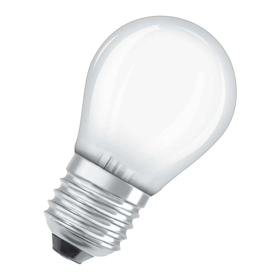 LED Tropfen E27 136lm 2.700K 15 WErsatz warmweiss Filament matt