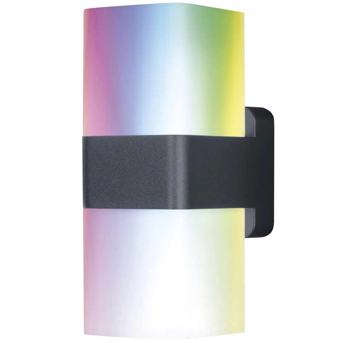 Ledvance SMART+ Außenwandleuchte Cube Up Down 8 x 20,5 x 11 cm grau