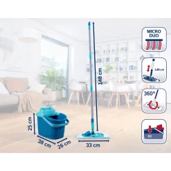 Leifheit Reinigungs-Set „Power Clean“