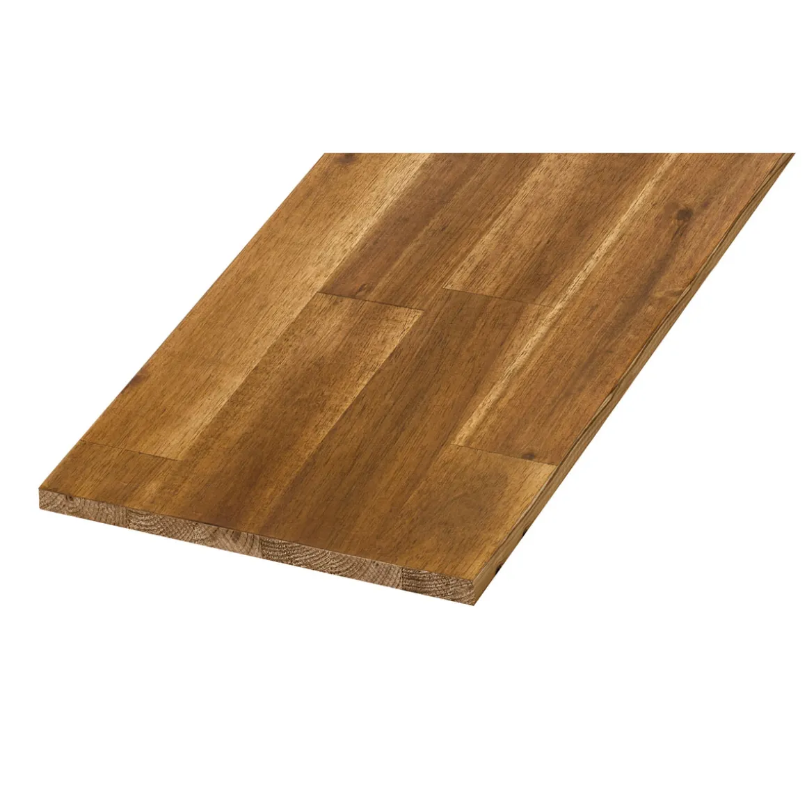 Leimholz Akazie naturbelassen 80 x 20 x 1,8 cm