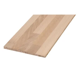 Leimholz Buche naturbelassen 80 x 20 x 1,8 cm