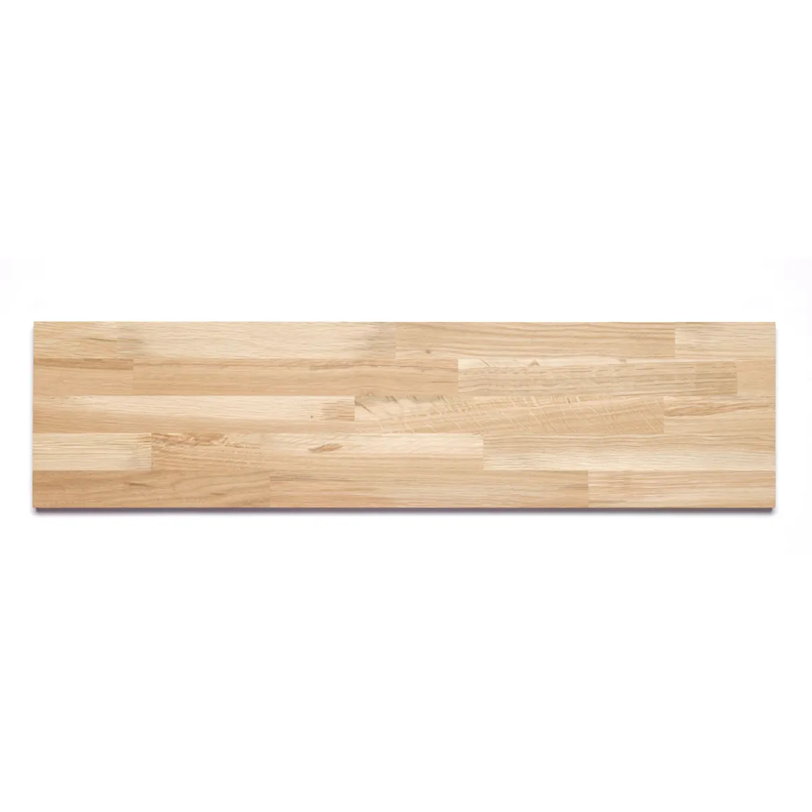 Leimholz Eiche naturbelassen 80 x 20 x 1,8 cm