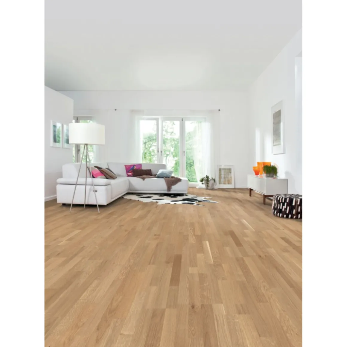 Living by HARO Parkett Schiffsboden 11mm Eiche strukturiert Supermatt