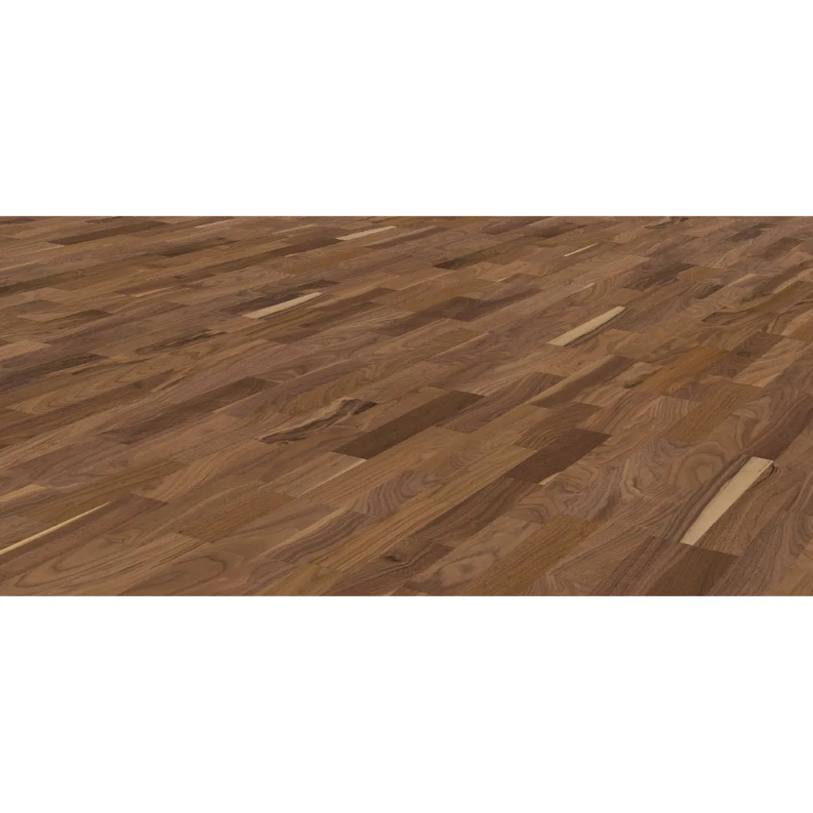 Living by Haro Parkett Schiffs- boden 12 mm Nussbaum 180 x 1085 mm