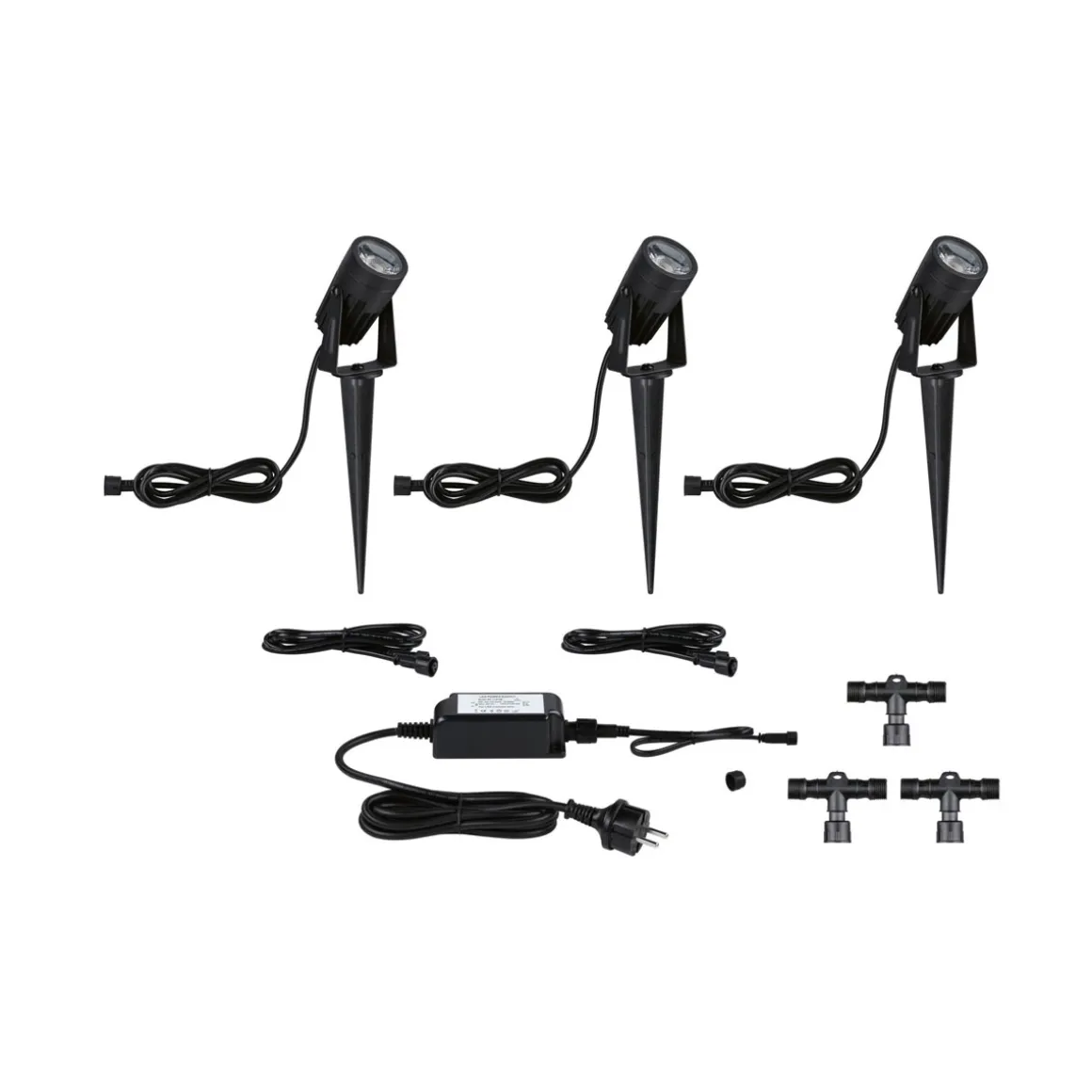 L+L Set BodenEBL 3x1,8W IP67 3000K 12V