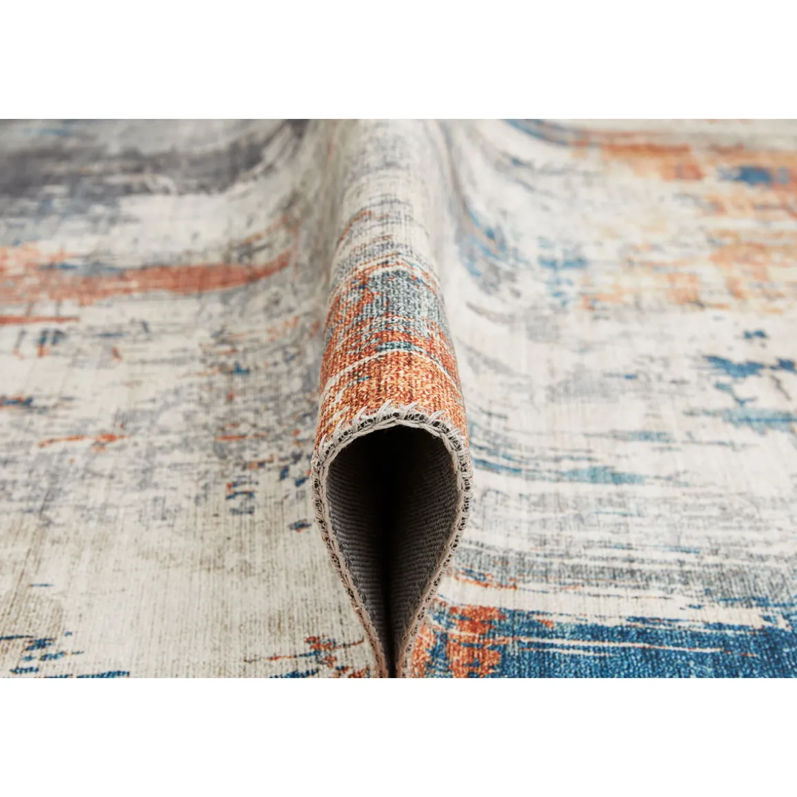 Luxor living Teppich Polino 120x170 cm blau-koralle