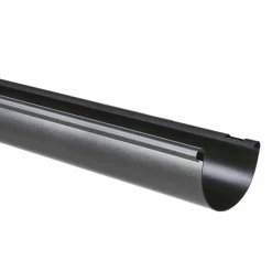 Marley Dachrinne RG 100 Kunststoff halbrund 2m anthrazit