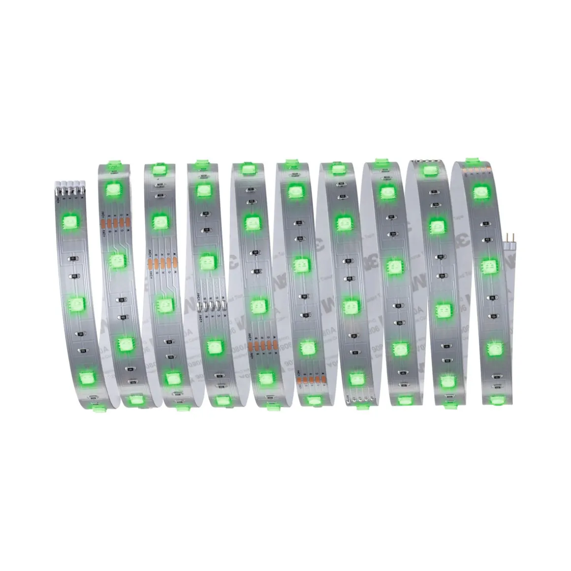 MaxLED 250 Basisset 3m RGBW IP20 3000K20W 230/24V 24VA Silber