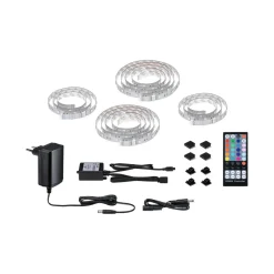 MaxLED 250 Comfort Sets TV 65 RGBW 3000K22W 230/24V Silber Kst