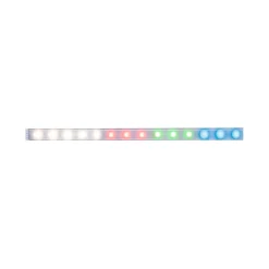 MaxLED 500 Stripe 1m RGBW IP44 Cover3000K 12W 24V Silber Kst
