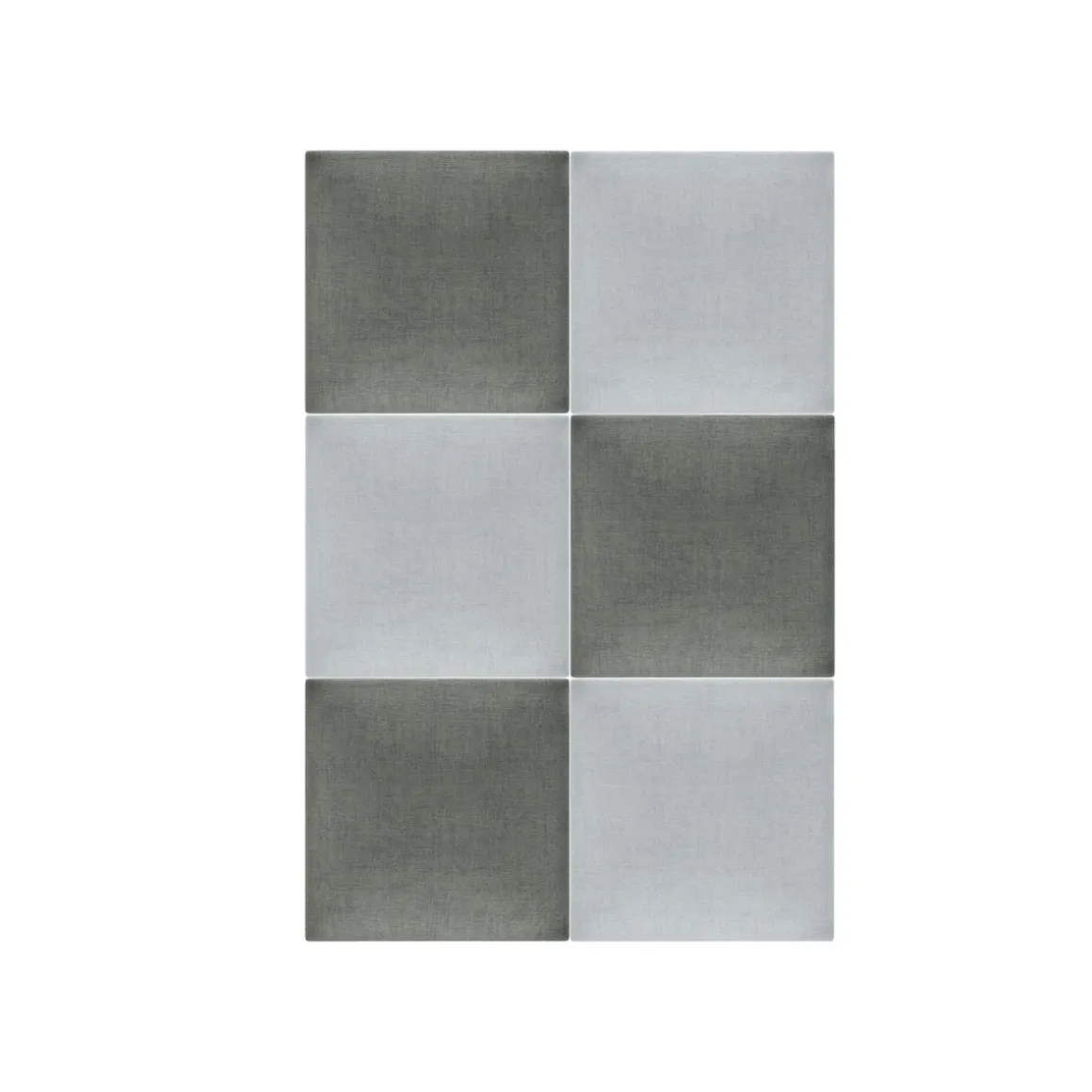 Mollis Palsterpaneele 30x30 cm hellgrau