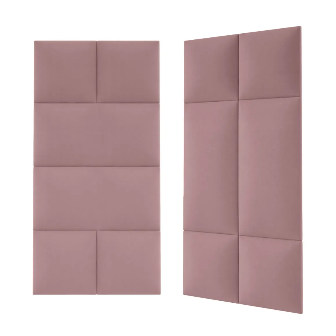 Mollis Polsterpaneele altrosa 30 x 30 cm