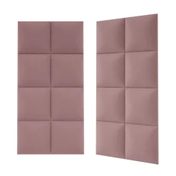Mollis Polsterpaneele altrosa 30 x 30 cm