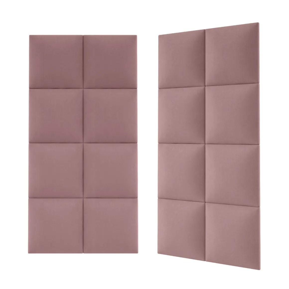Mollis Polsterpaneele altrosa 30 x 30 cm