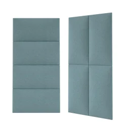 Mollis Polsterpaneele blau 60 x 30 cm