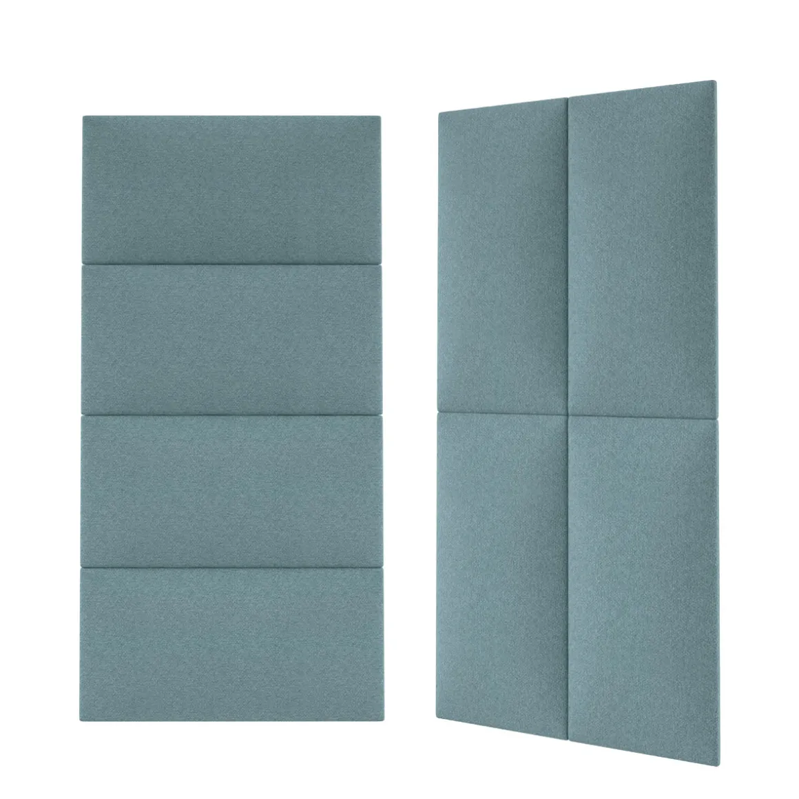 Mollis Polsterpaneele blau 60 x 30 cm
