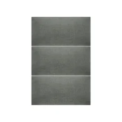Mollis Polsterpaneele grau 60 x 30 cm