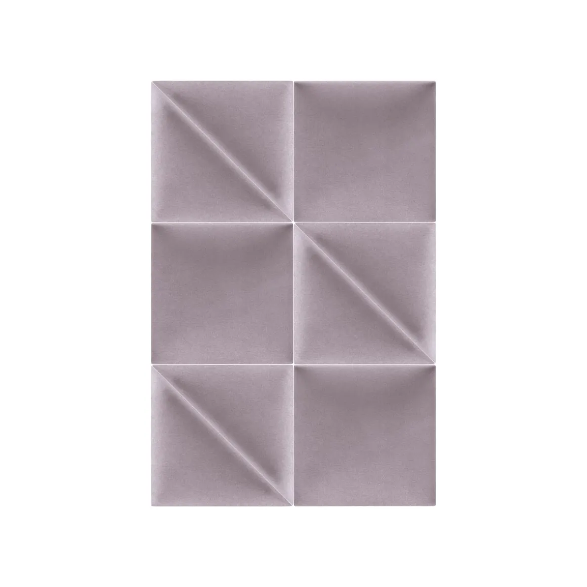 Mollis Polsterpaneele rosa 30 x 30 cm