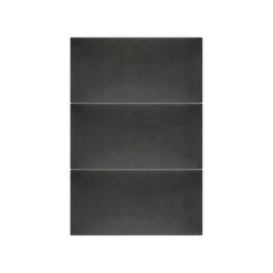 Mollis Polsterpaneele schwarz-grau 60 x 30 cm