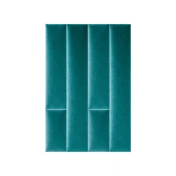 Mollis Polsterpaneel 30x15 cm türkis