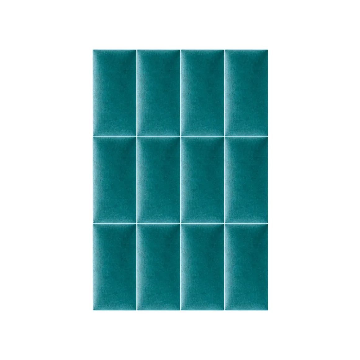 Mollis Polsterpaneel 30x15 cm türkis