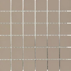 Mosaikfliese Vitra Uni Dark Mink 30 x 30 cm