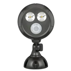 Mr. Beams LED-Strahler MB390 2er-Set kabellos braun