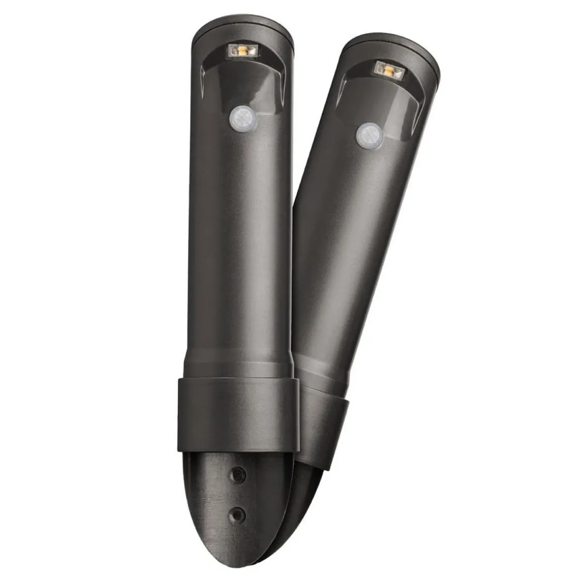 Mr. Beams Wegeleuchte MB562 2er-Set kabellos braun