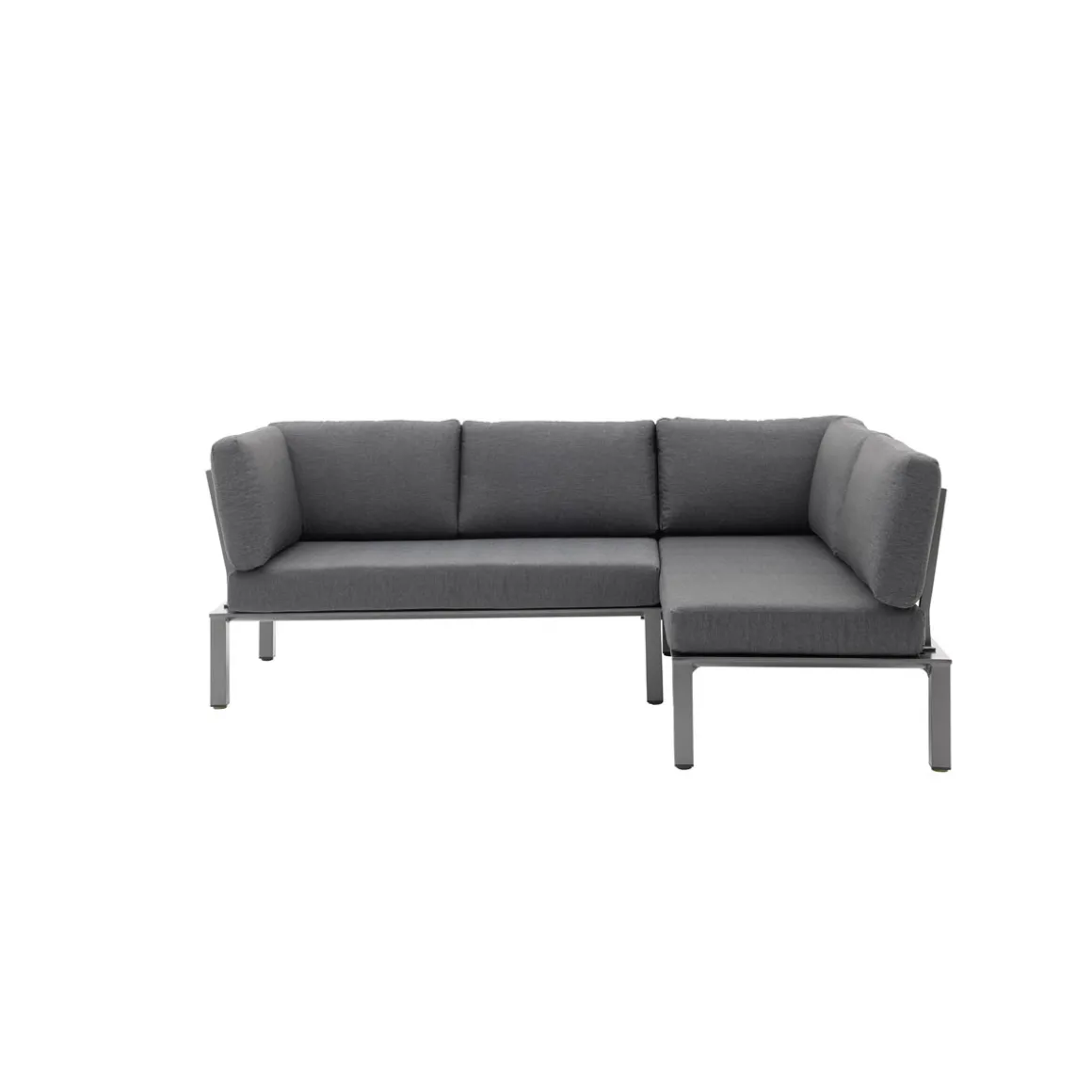 MWH Lounge-Set Widoo, 3-teilig,Aluminium eisengrau