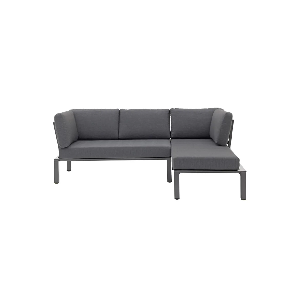 MWH Lounge-Set Widoo, 3-teilig,Aluminium eisengrau