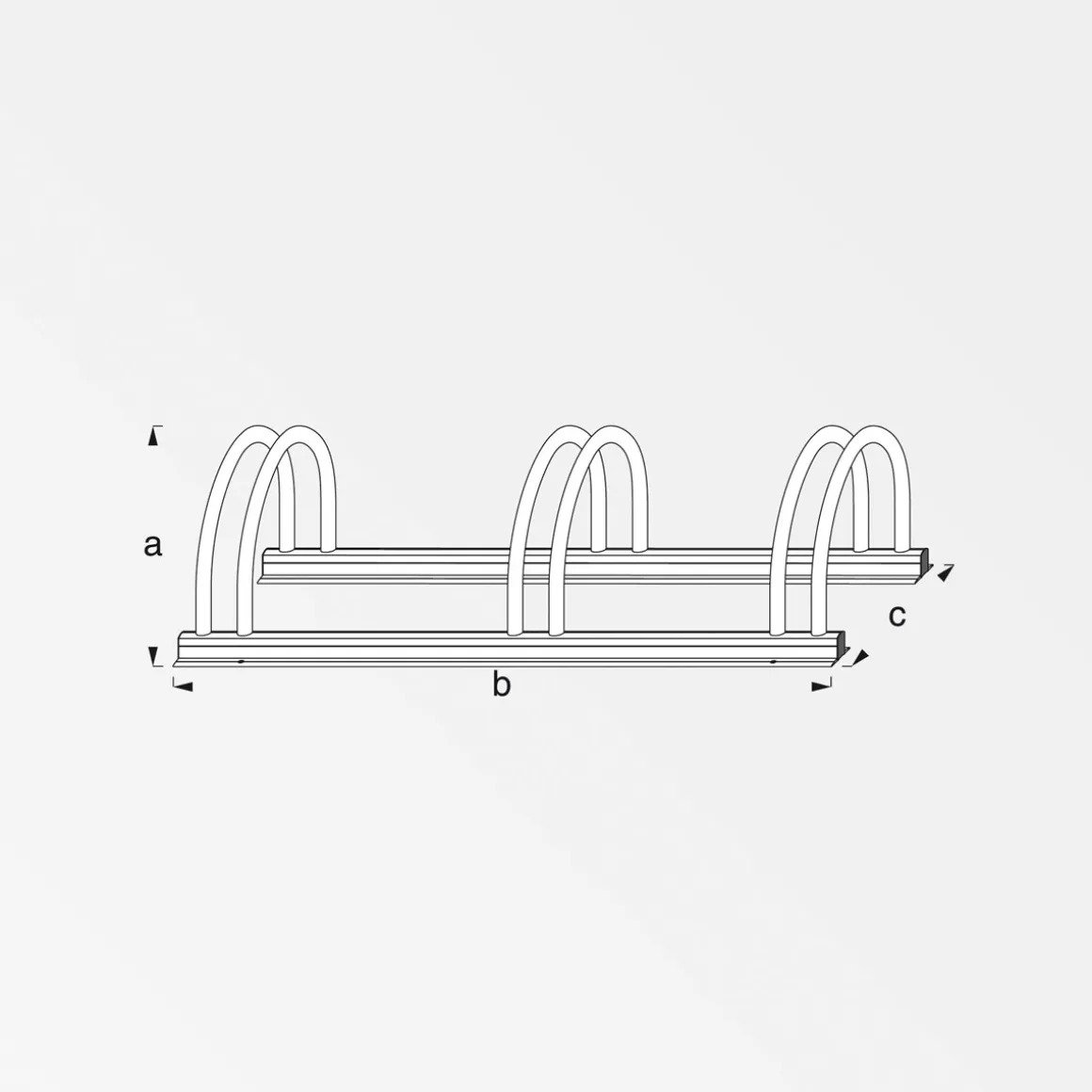 MyTool Fahrradständer 3-fach starr