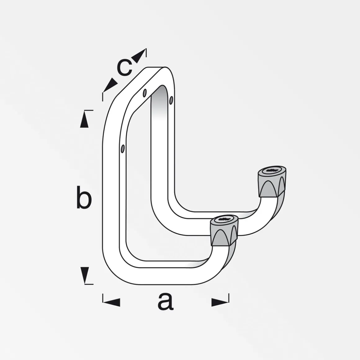 MyTool Gerätehalter 175 mm Stahl verzinkt