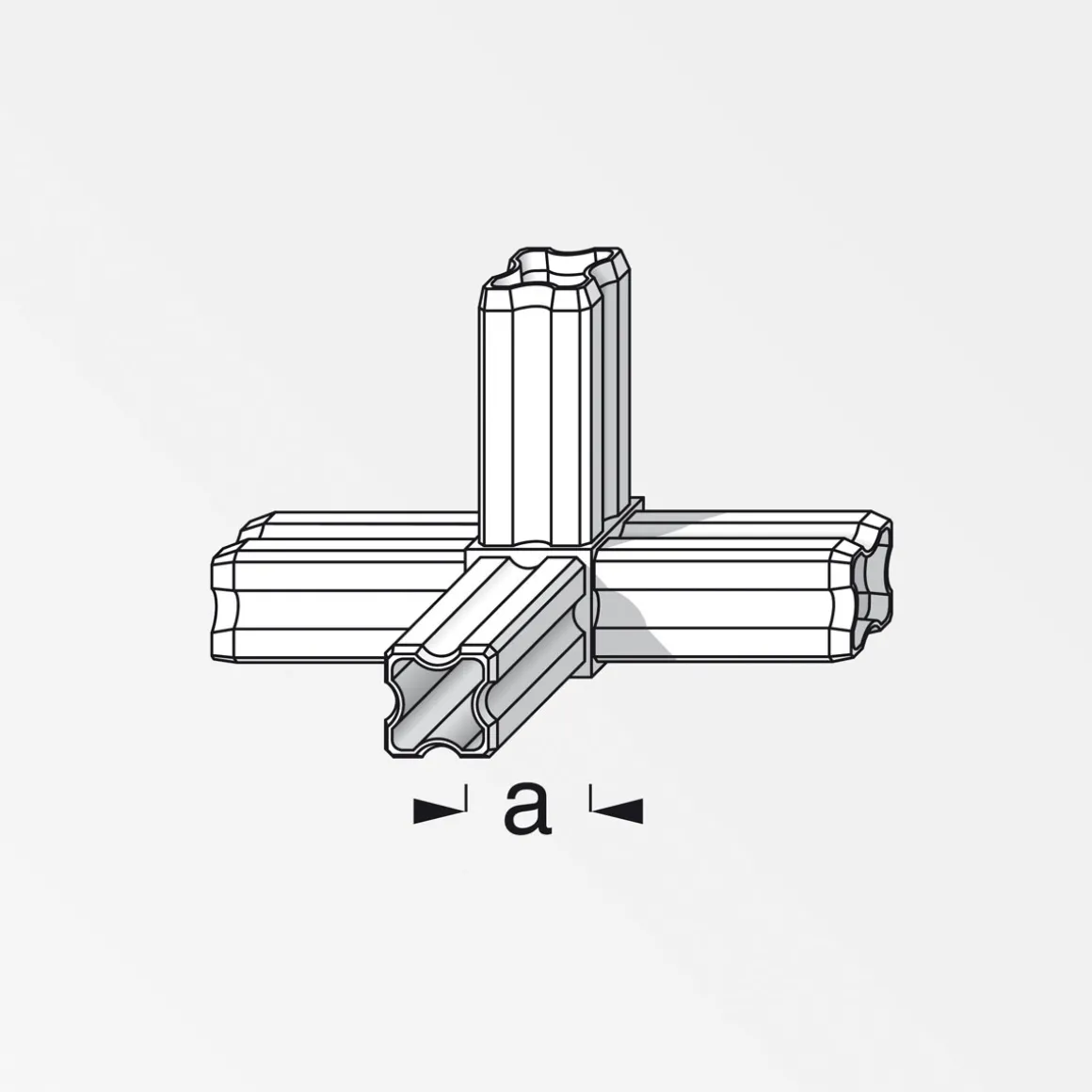 MyTool Knotenverbinder 23,5 cm schwarz