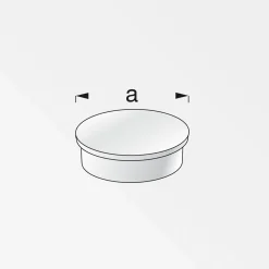 MyTool Magnet 30 mm weiß 2 Stück
