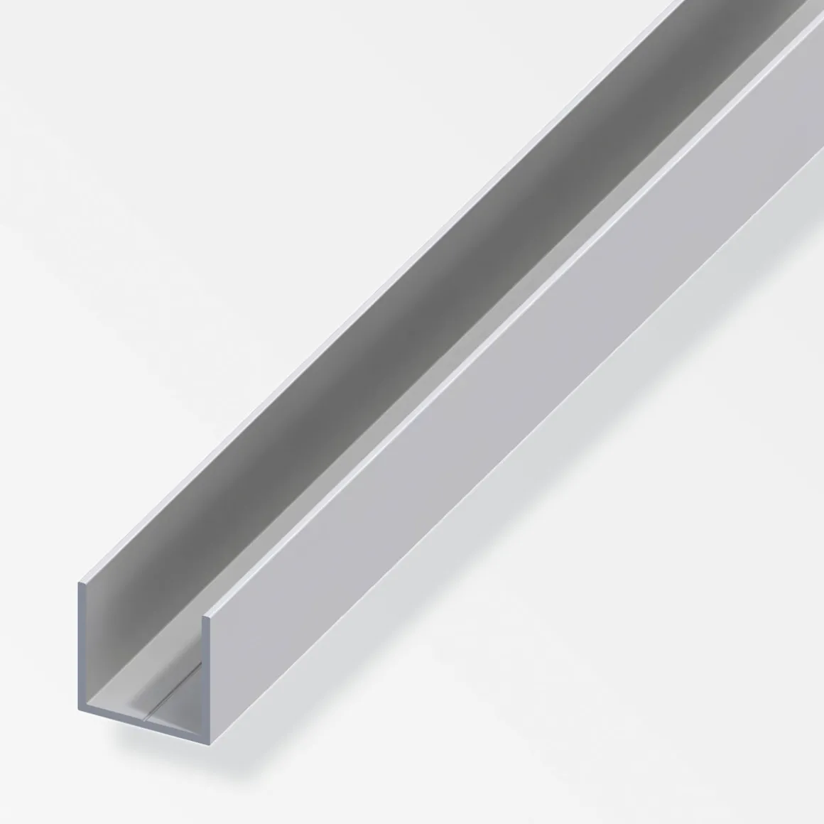 MyTool Quadrat-U 23,5 mm 1m Aluminium silber