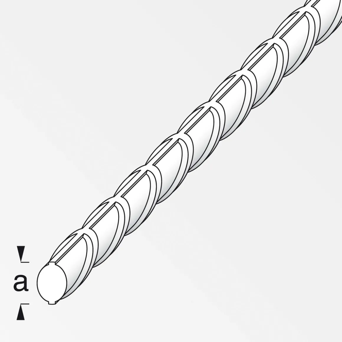 MyTool Rippenstahl 8 mm 2m