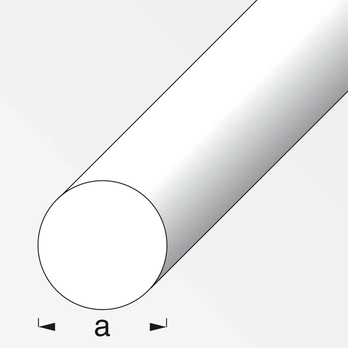 MyTool Rundstange 5,3 mm 1m blank