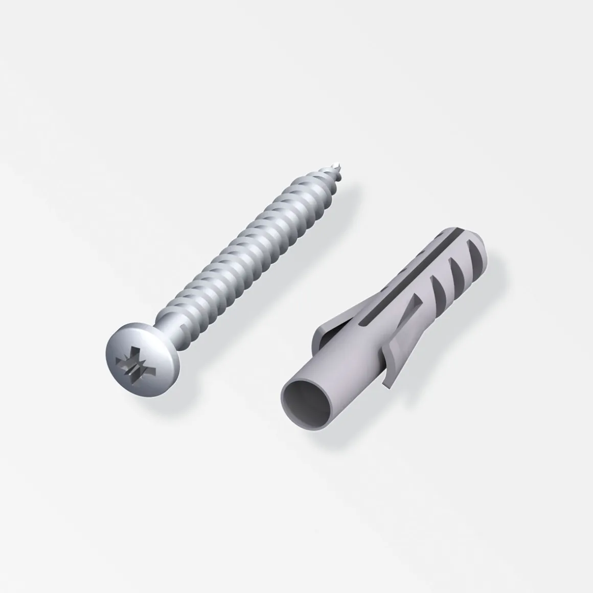 MyTool Schrauben mit Dübel 4 x 40 mm 8 Stück