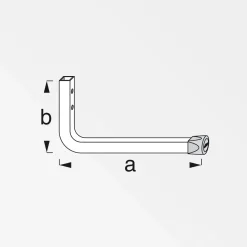 MyTool Wandhaken 350 mm verzinkt