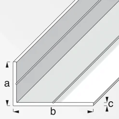 MyTool Winkel 7,5 x 12,5 mm 1m ungleichschenklig blank