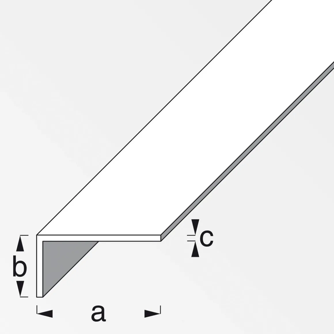 MyTool Winkel 25 x 20 x 1,5 cm 2m silber