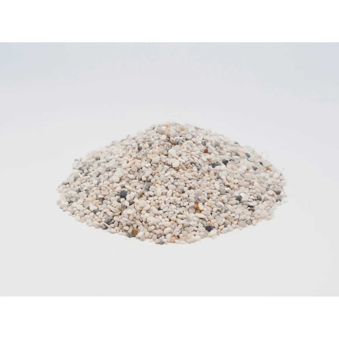 Naturkies 2-4 mm 5 kg weiß