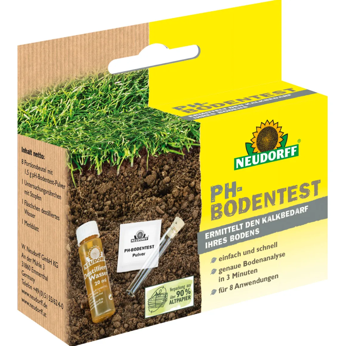 Neudorff PH-Bodentest-Pulver 12 Stück