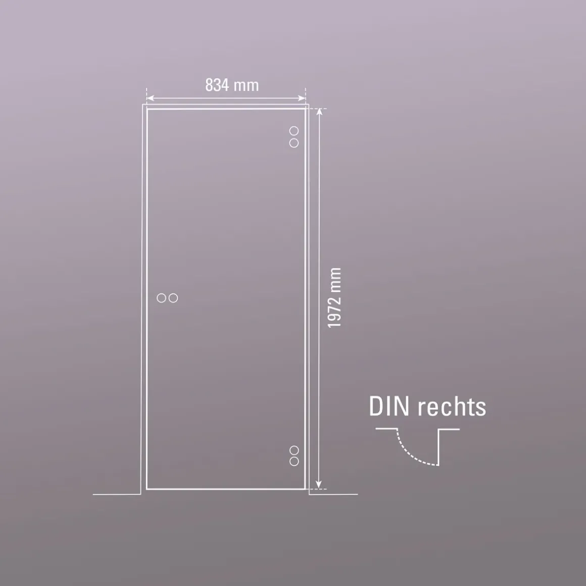 Nova GDT 509 DR 834x1972mmStudio/Office