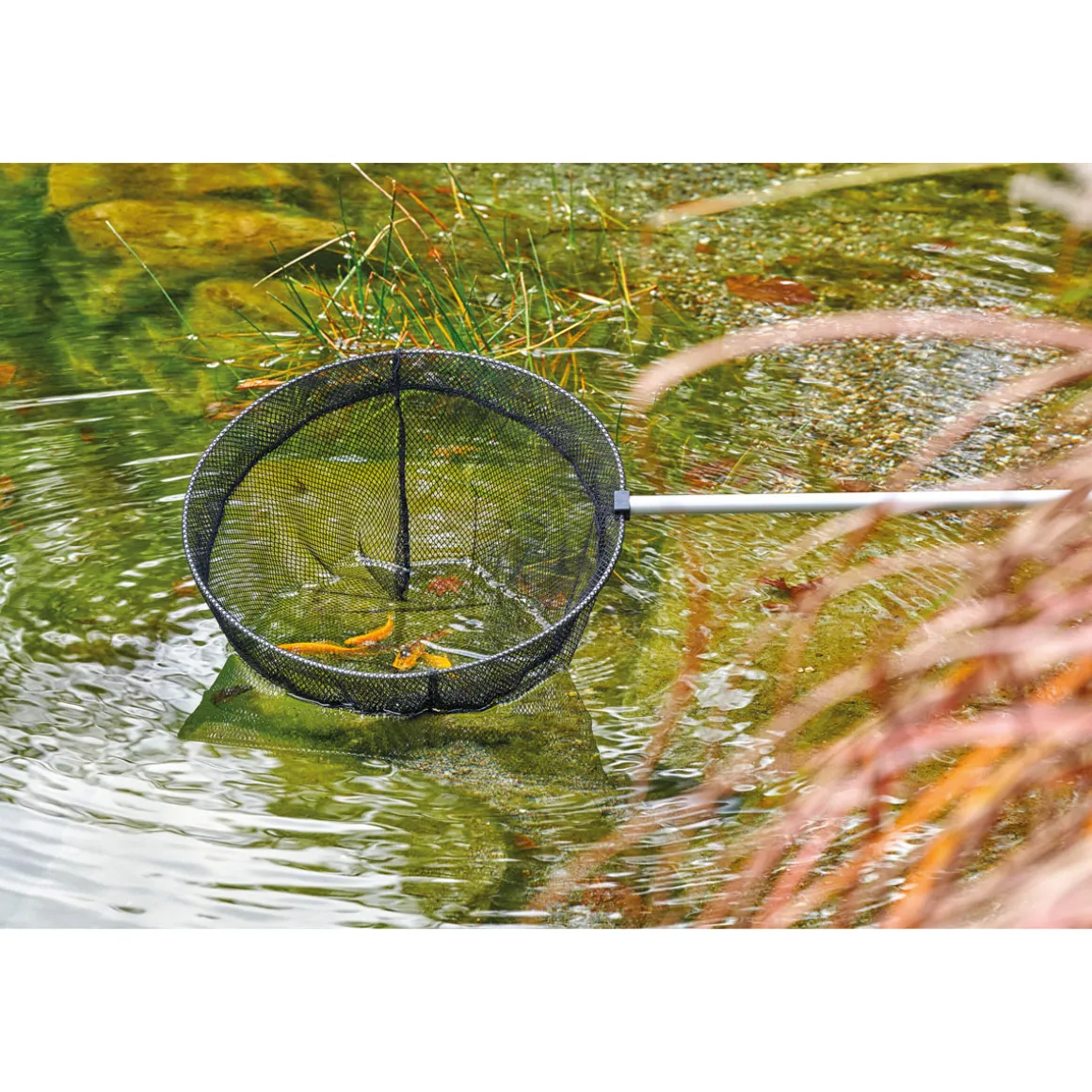Oase Teleskop-Fischkescher rund 113-180 cm