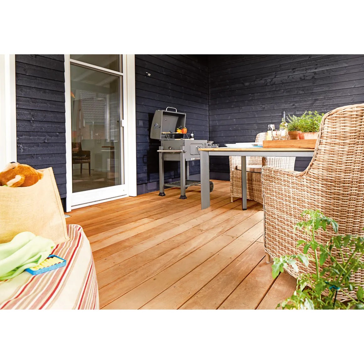 Osmo Terrassendiele Garapa 213 x 14,5 x 2,5 cm
