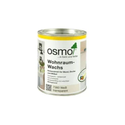 Osmo Wohnraum-Wachs Weiß transparent 750ml