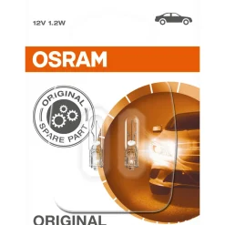 Osram Autolampe W2 x 4,6D KSN 23 12 V 1,2 W